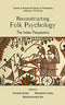 Reconstructing Folk Psychology [Hardcover] Proyash Sarkar Maushumi Guha, Madhucchanda Sen