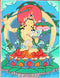 Bodhisattva Manjushree-Brocade Painting 22.50"