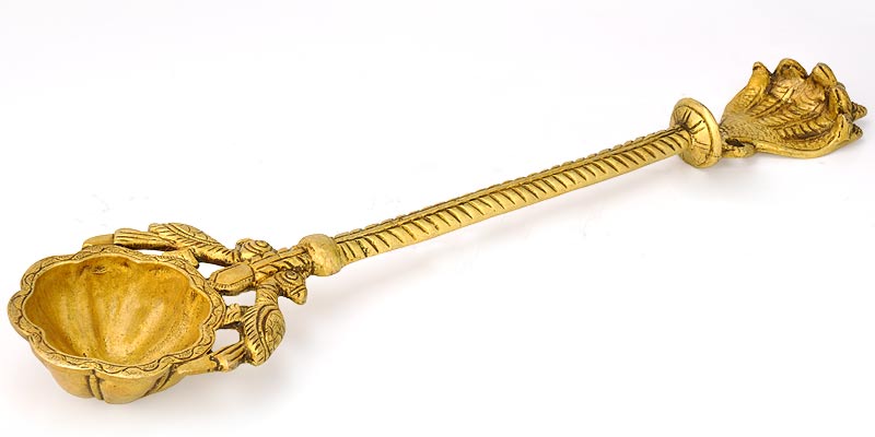 Sheshnaag Brass Spoon