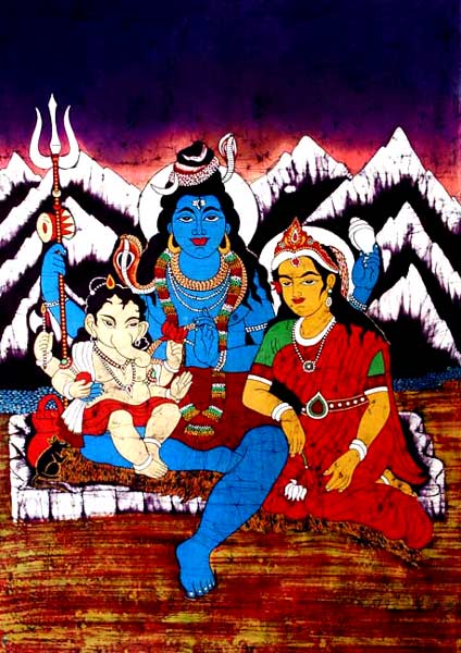 The Cosmic Couple on The Hills of Kailash