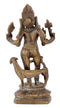 Lord Bhairav Antique Finish Statue