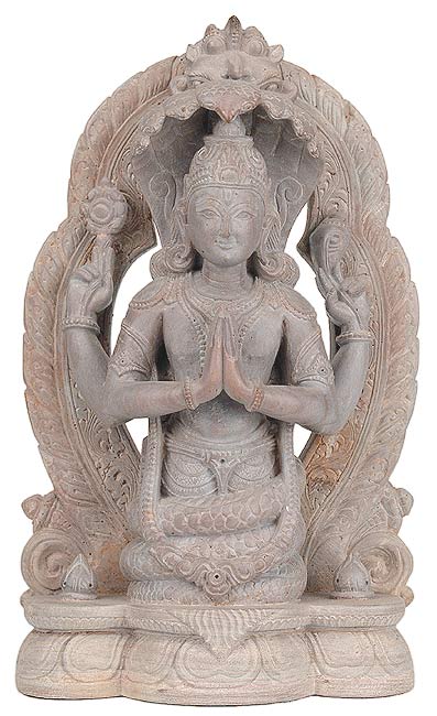 Stone Statuette "Yogiraj Guru Patanjali"