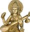 Gentle Mother Saraswati - Brass Figure