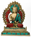 Decorated Beautiful Buddha Figure
