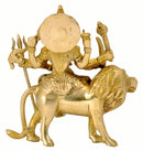 Ma Sherawali Brass Statue