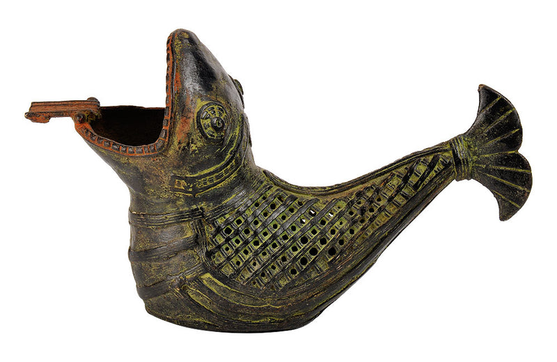 Fish Astray - Tribal Dhokra Figurine
