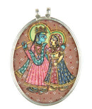 Sri Krisna with Radha Rani - Pendant