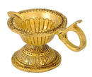 Brass Puja Diya with Handle