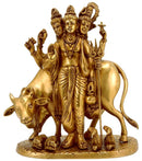 Bhagwan Dattatreya - Brass Statuette