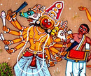 Festival Celebration in Village - Pata Painting