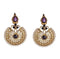 Glittering World Designer Purple Earrings for Girls and Womens