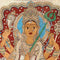 Goddess Sherawali Ma - Cotton Kalamkari Painting 76"