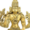One Who Protects World "Lord Vishnu" Brass Statue