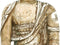 Bhumisparsha Buddha with Astamangala Carving 10"