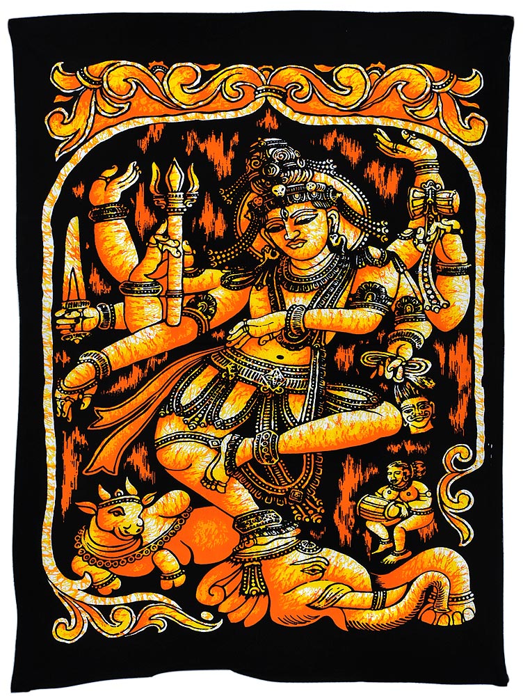 Dancing Shiva Batik Panting
