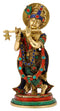 Shri Krishan Statue with Stones