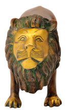 Lion Brass Statue 6.50"L