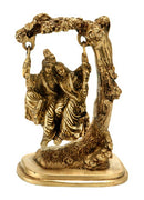 Radha Krishna - Divine Couple on Swing 6.50"