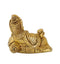 Resting Kuber Brass Statue