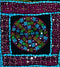 Garden at Night - Kutchi Tribal Tapestry