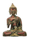 Gautam Buddha Brass Figurine in Old Rustic Finish