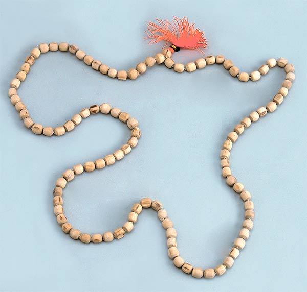 Tulsi Wood Japa Mala (8mm. beads)