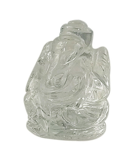 'Siddhi Vinayak Ganesha' Quartz Crystal Statue