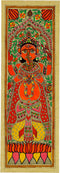 God Ganesha - Handmade Folk Art Painting