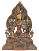 Beautiful Goddess Tara - Brass Sculpture 9.5"