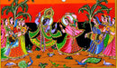 Lord Krishan Playing Dandiya with Radha