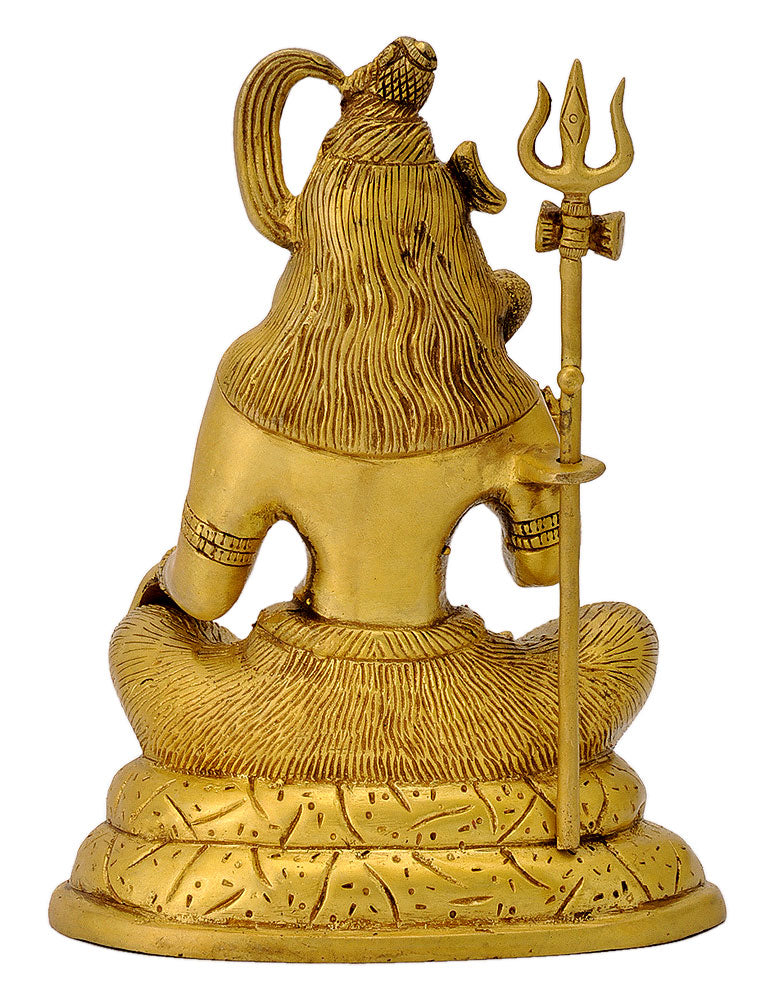 Lord Shiv Shankara Brass Figure