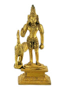 Lord Kartikeya Brass Statue