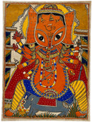 Baby Ganesha - Madhubani Handmade Painting