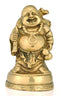 Brass Statuette 'Laughing Buddha'
