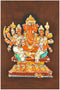 Riddhi Siddhi Ganapati - Batik Painting 27"