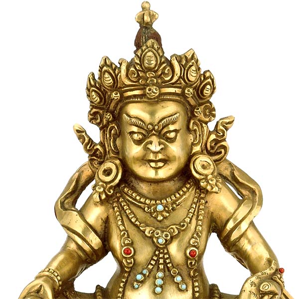'Kuber' Lord of Wealth - Nepalese Scupture