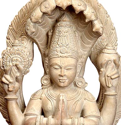 "Patanjali" The Enlightened Master - Stone Sculpture