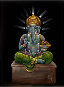 Shyama Ganesh Loves Modak 26"