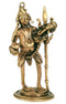 Lord Shiva Holding Baby Ganesha - Lost Wax Statue