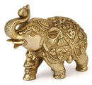 Brass Prosperity Elephant Statue