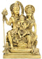 Shiva Parvati with Baby Ganesha