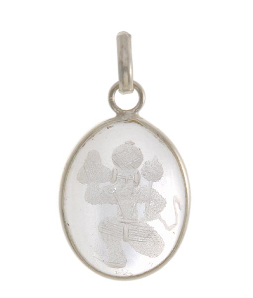Lord Hanuman - Crystal Pendant