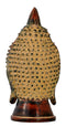 Serene Buddha - Antique Finish Brass Sculpture