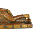 Brass Sculpture 'Buddha's Parinirvana'