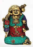 Laughing Buddha with Goodluck Coins