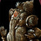 Lord Ganesha - Decorative Painting on Velvet 27"