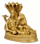 Lakshmi Narayan Seated on Sheshnag