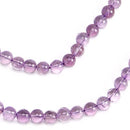 "For Peace" Lilac Amethyst Japa Mala