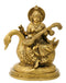 Devi Saraswati Seated on Swan 7.25"
