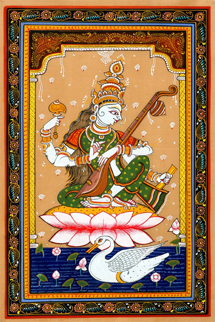 Goddess Saraswati as Power of Knowledge